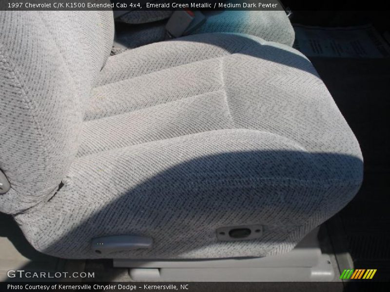 Emerald Green Metallic / Medium Dark Pewter 1997 Chevrolet C/K K1500 Extended Cab 4x4