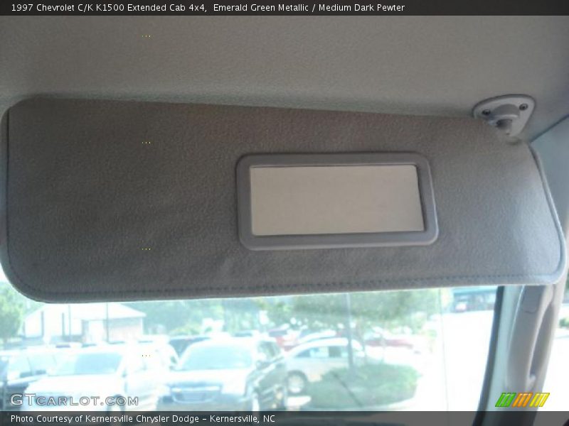 Emerald Green Metallic / Medium Dark Pewter 1997 Chevrolet C/K K1500 Extended Cab 4x4