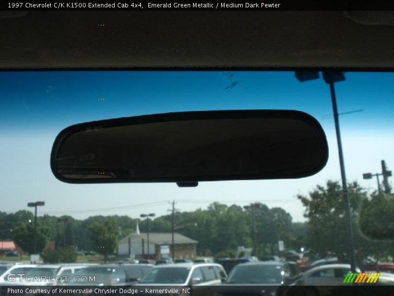 Emerald Green Metallic / Medium Dark Pewter 1997 Chevrolet C/K K1500 Extended Cab 4x4