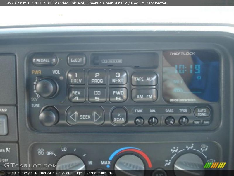 Emerald Green Metallic / Medium Dark Pewter 1997 Chevrolet C/K K1500 Extended Cab 4x4