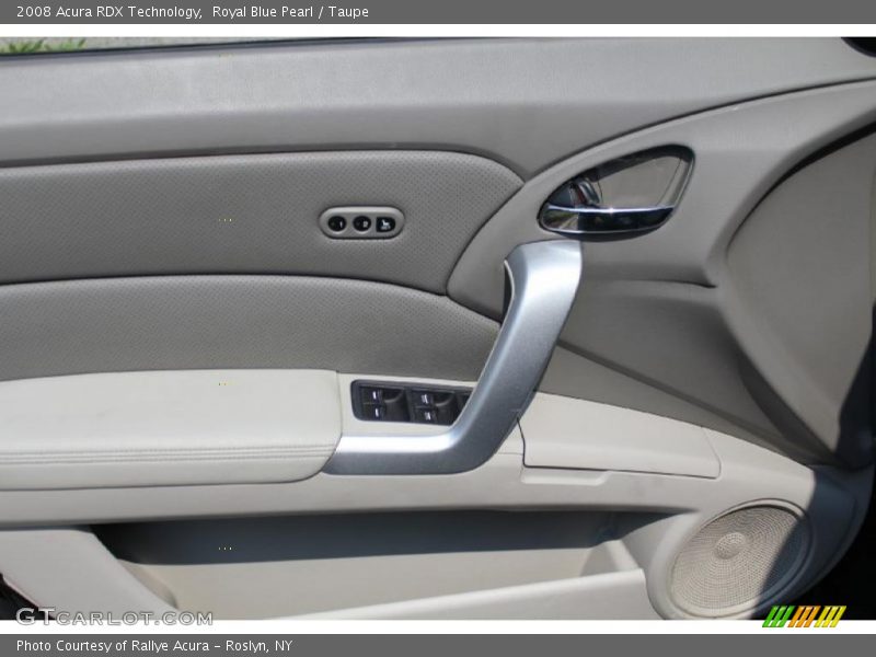 Royal Blue Pearl / Taupe 2008 Acura RDX Technology