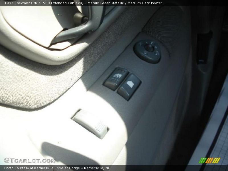 Emerald Green Metallic / Medium Dark Pewter 1997 Chevrolet C/K K1500 Extended Cab 4x4