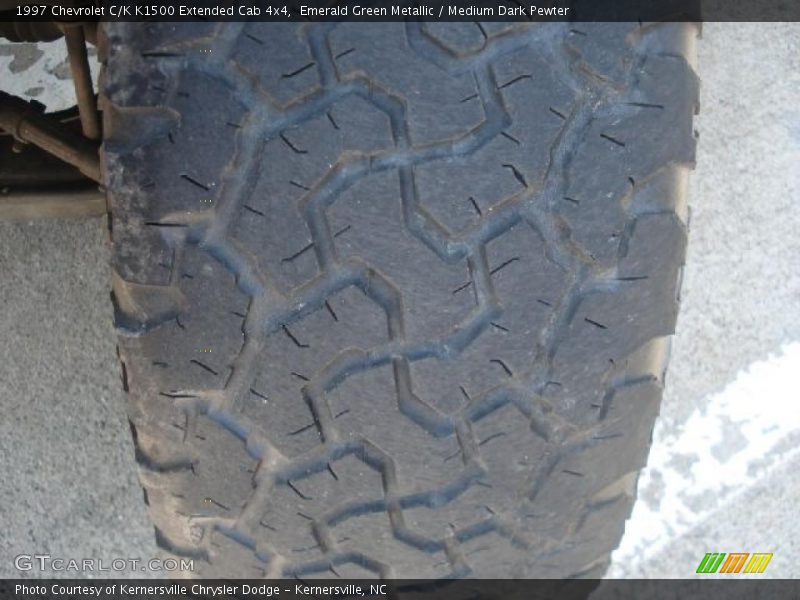 Emerald Green Metallic / Medium Dark Pewter 1997 Chevrolet C/K K1500 Extended Cab 4x4
