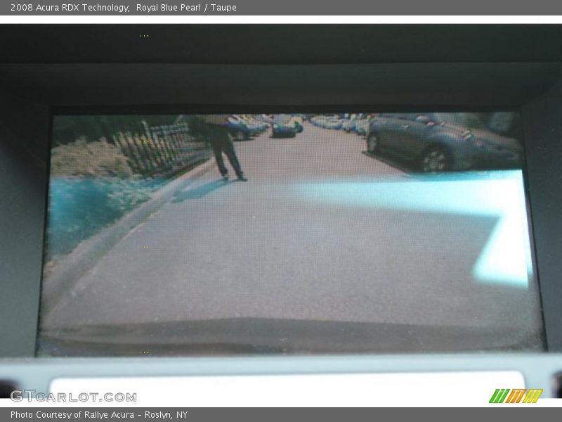 Royal Blue Pearl / Taupe 2008 Acura RDX Technology