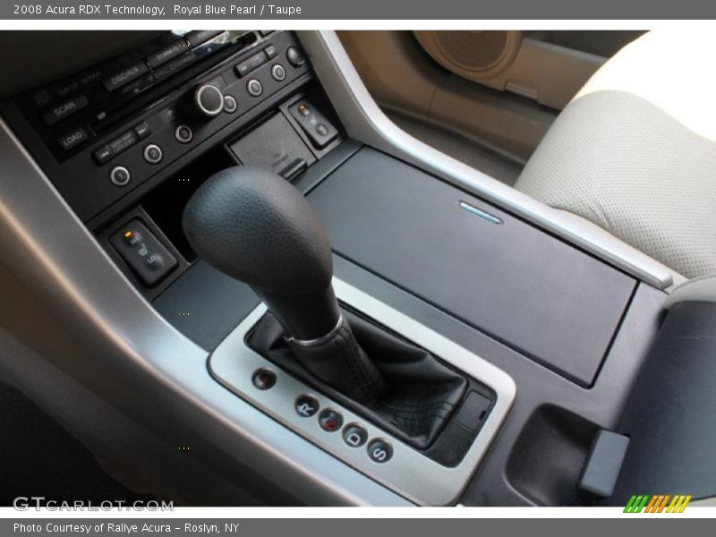 Royal Blue Pearl / Taupe 2008 Acura RDX Technology