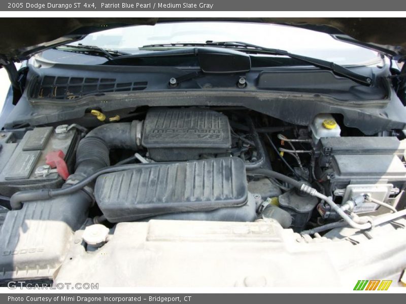 Patriot Blue Pearl / Medium Slate Gray 2005 Dodge Durango ST 4x4