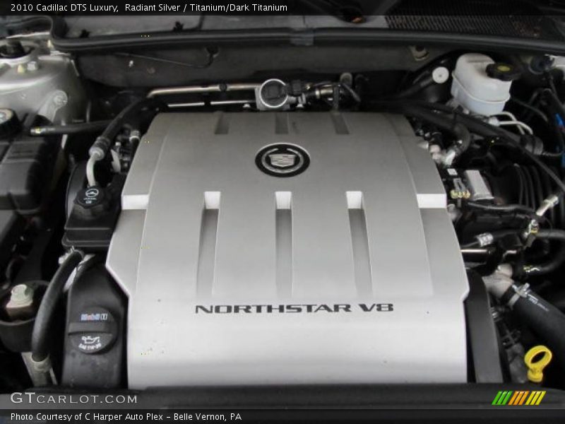Radiant Silver / Titanium/Dark Titanium 2010 Cadillac DTS Luxury