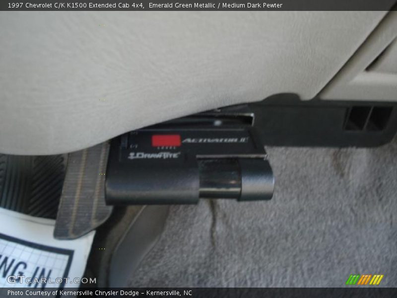 Emerald Green Metallic / Medium Dark Pewter 1997 Chevrolet C/K K1500 Extended Cab 4x4