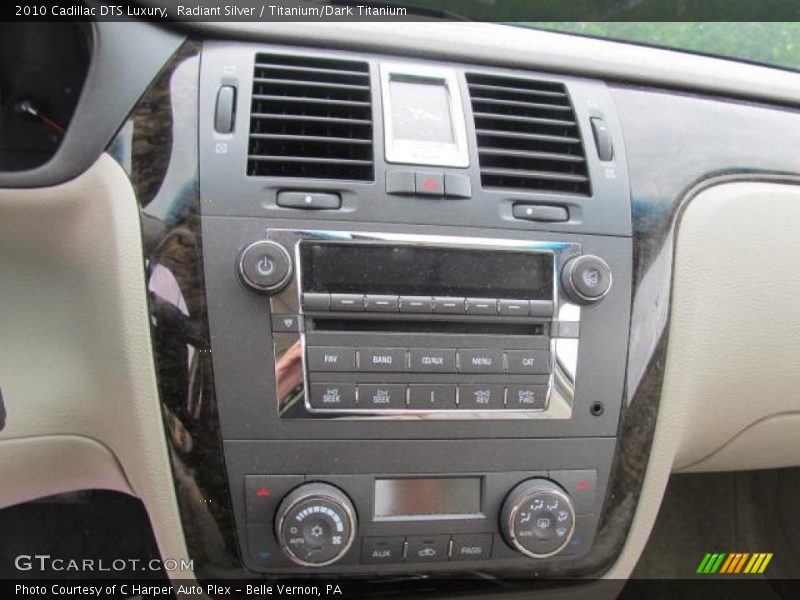 Radiant Silver / Titanium/Dark Titanium 2010 Cadillac DTS Luxury