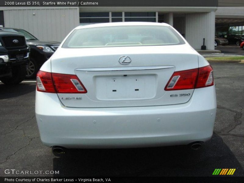 Starfire White Pearl / Cashmere 2008 Lexus ES 350