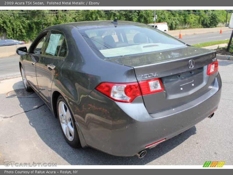 Polished Metal Metallic / Ebony 2009 Acura TSX Sedan