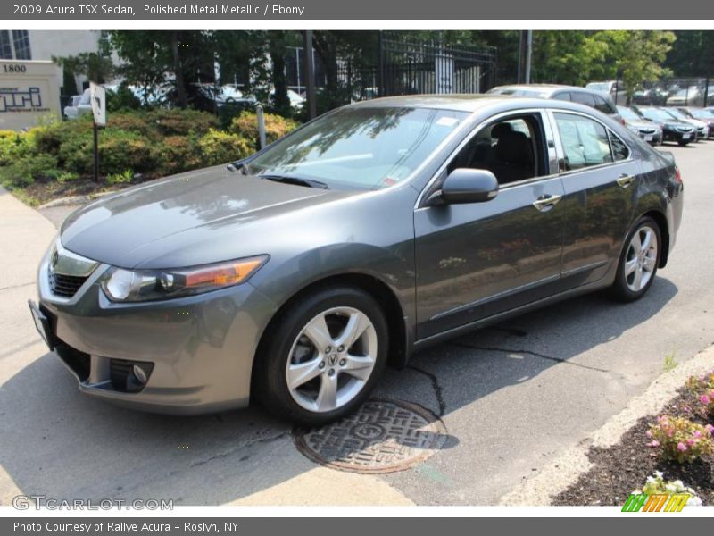 Polished Metal Metallic / Ebony 2009 Acura TSX Sedan
