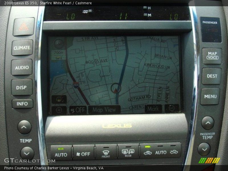 Starfire White Pearl / Cashmere 2008 Lexus ES 350