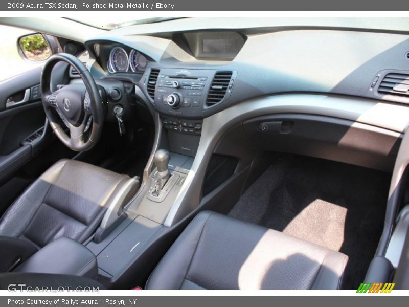 Polished Metal Metallic / Ebony 2009 Acura TSX Sedan
