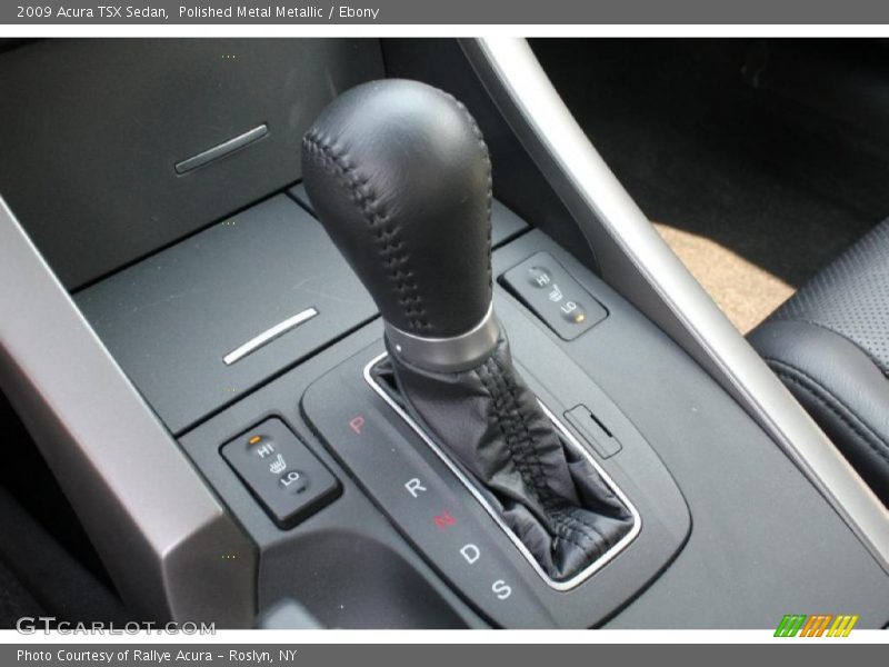 Polished Metal Metallic / Ebony 2009 Acura TSX Sedan