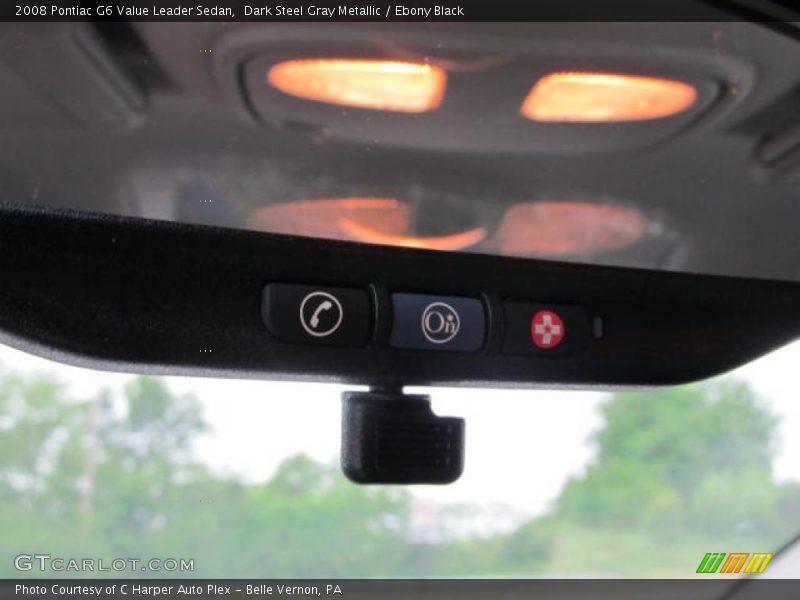 Dark Steel Gray Metallic / Ebony Black 2008 Pontiac G6 Value Leader Sedan