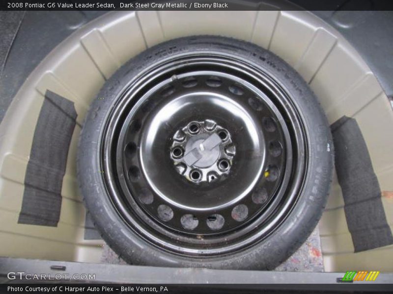 Dark Steel Gray Metallic / Ebony Black 2008 Pontiac G6 Value Leader Sedan
