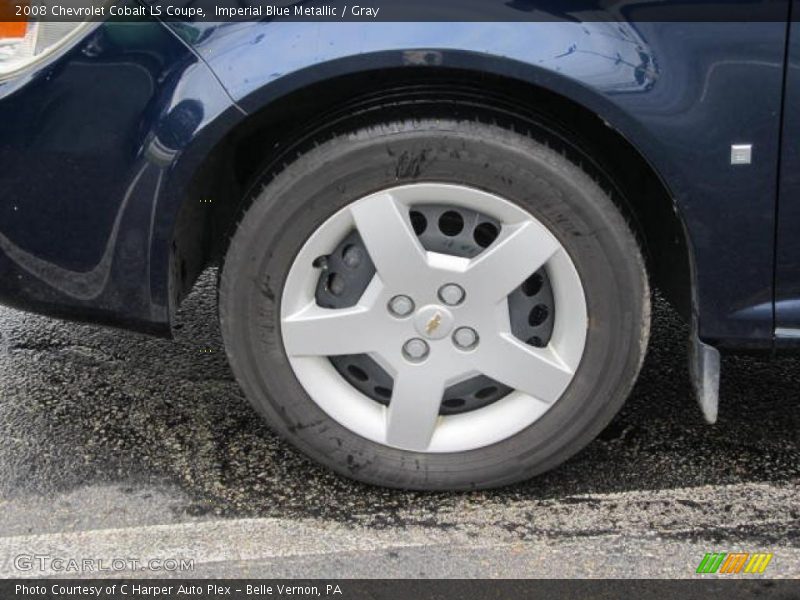 Imperial Blue Metallic / Gray 2008 Chevrolet Cobalt LS Coupe
