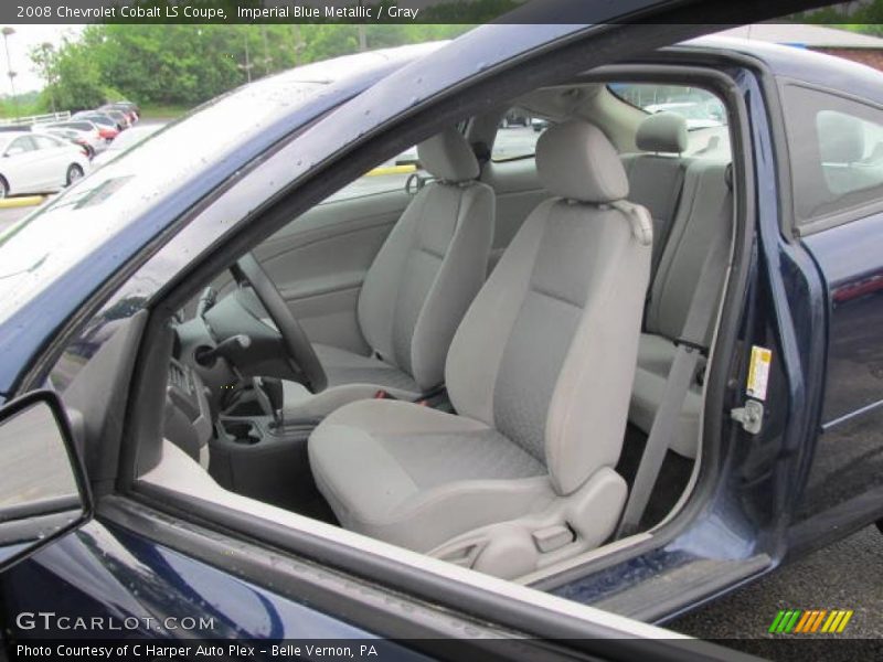 Imperial Blue Metallic / Gray 2008 Chevrolet Cobalt LS Coupe