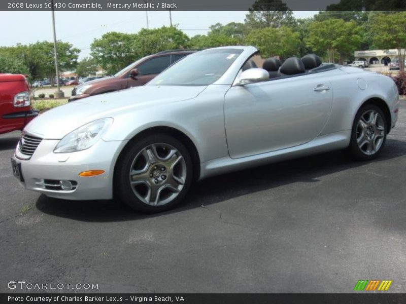  2008 SC 430 Convertible Mercury Metallic