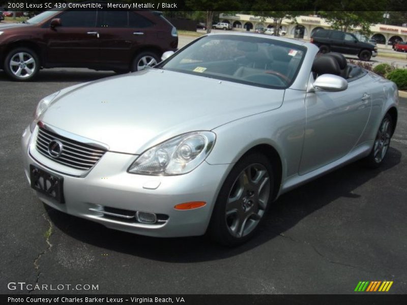 Front 3/4 View of 2008 SC 430 Convertible