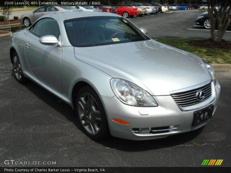 Front 3/4 View of 2008 SC 430 Convertible
