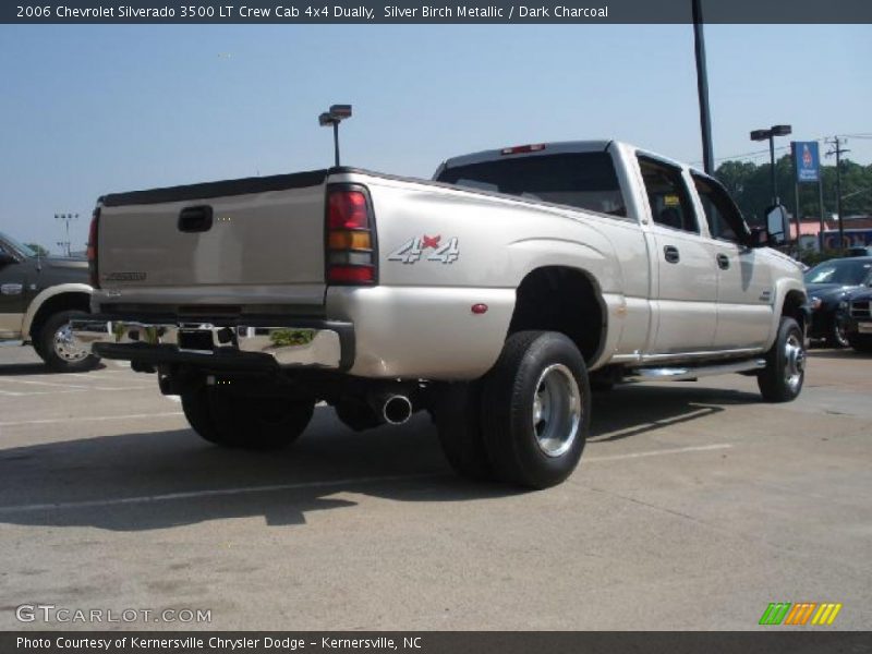 Silver Birch Metallic / Dark Charcoal 2006 Chevrolet Silverado 3500 LT Crew Cab 4x4 Dually