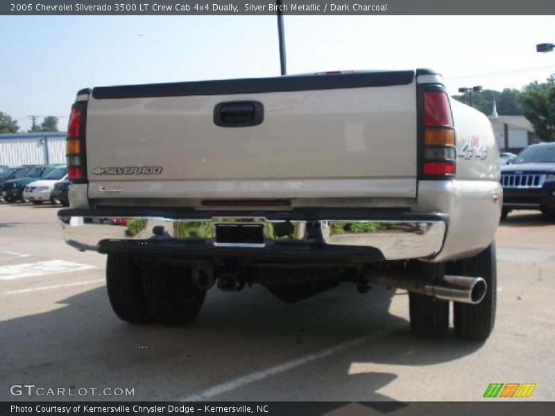 Silver Birch Metallic / Dark Charcoal 2006 Chevrolet Silverado 3500 LT Crew Cab 4x4 Dually