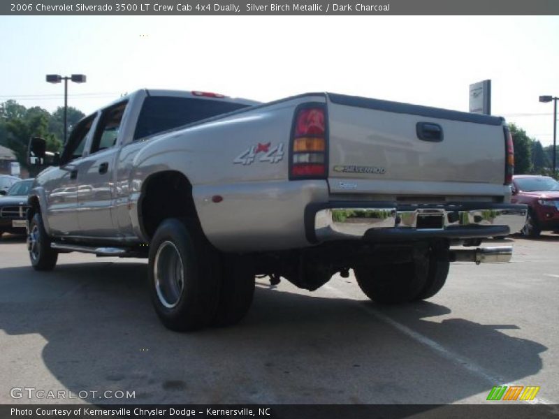 Silver Birch Metallic / Dark Charcoal 2006 Chevrolet Silverado 3500 LT Crew Cab 4x4 Dually