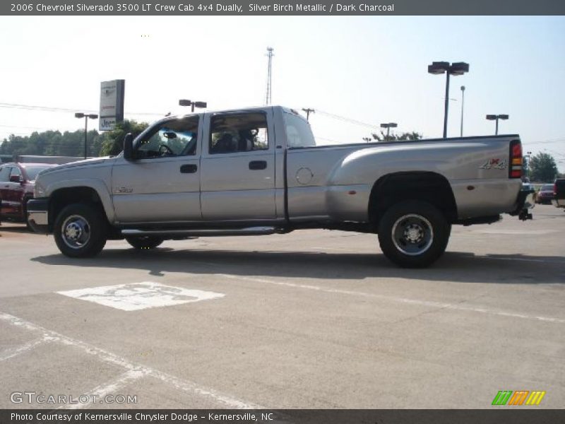 Silver Birch Metallic / Dark Charcoal 2006 Chevrolet Silverado 3500 LT Crew Cab 4x4 Dually