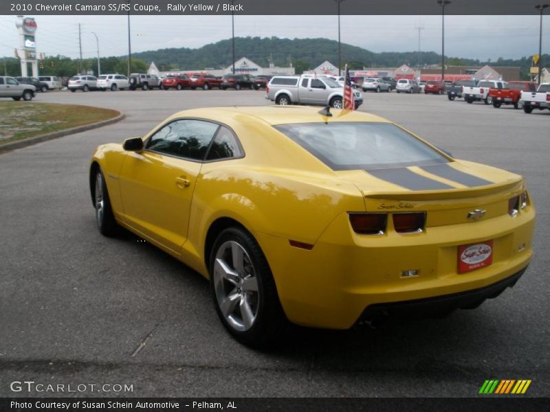 Rally Yellow / Black 2010 Chevrolet Camaro SS/RS Coupe