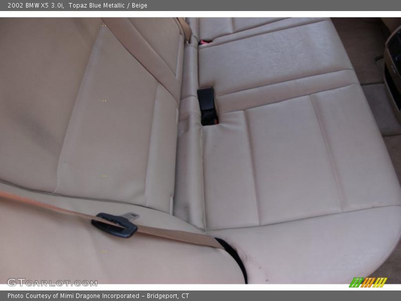 Topaz Blue Metallic / Beige 2002 BMW X5 3.0i