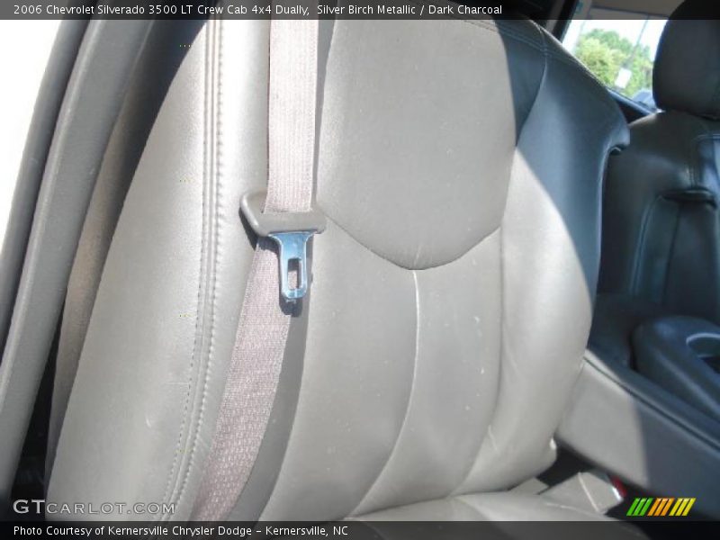 Silver Birch Metallic / Dark Charcoal 2006 Chevrolet Silverado 3500 LT Crew Cab 4x4 Dually