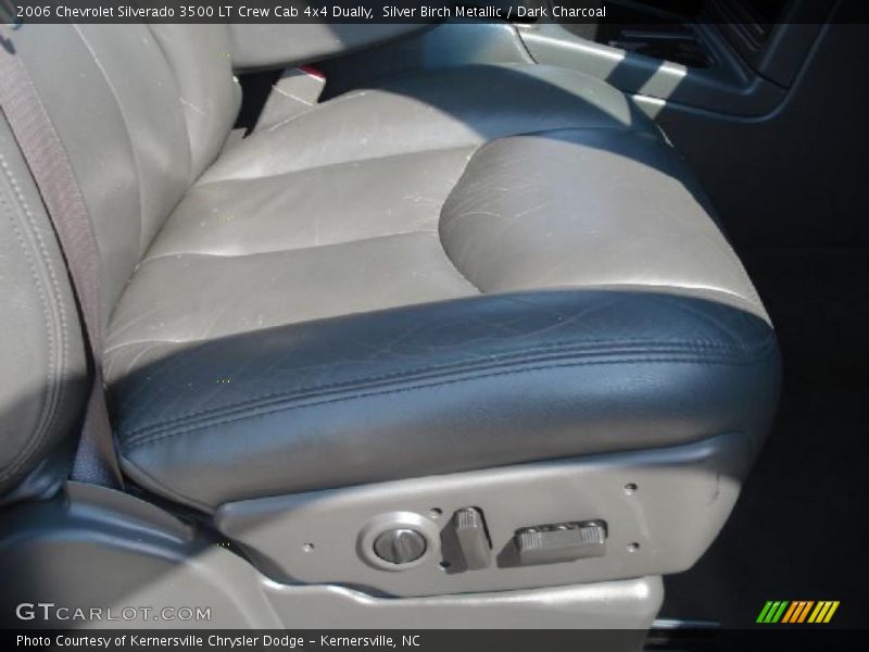 Silver Birch Metallic / Dark Charcoal 2006 Chevrolet Silverado 3500 LT Crew Cab 4x4 Dually