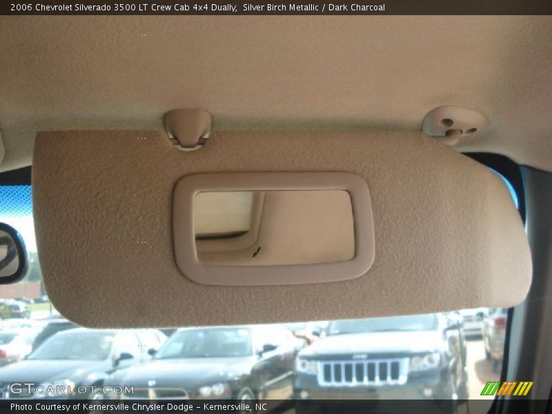Silver Birch Metallic / Dark Charcoal 2006 Chevrolet Silverado 3500 LT Crew Cab 4x4 Dually