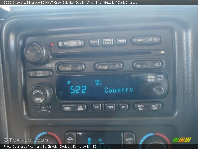 Silver Birch Metallic / Dark Charcoal 2006 Chevrolet Silverado 3500 LT Crew Cab 4x4 Dually