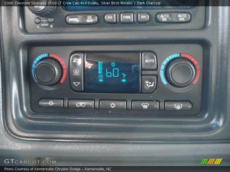 Silver Birch Metallic / Dark Charcoal 2006 Chevrolet Silverado 3500 LT Crew Cab 4x4 Dually