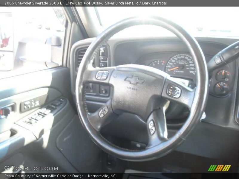 Silver Birch Metallic / Dark Charcoal 2006 Chevrolet Silverado 3500 LT Crew Cab 4x4 Dually