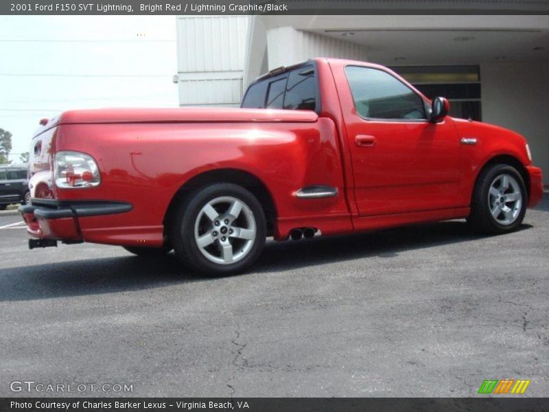 Bright Red / Lightning Graphite/Black 2001 Ford F150 SVT Lightning