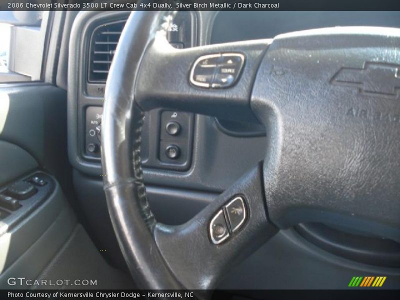 Silver Birch Metallic / Dark Charcoal 2006 Chevrolet Silverado 3500 LT Crew Cab 4x4 Dually