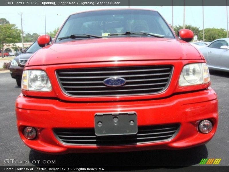 Bright Red / Lightning Graphite/Black 2001 Ford F150 SVT Lightning