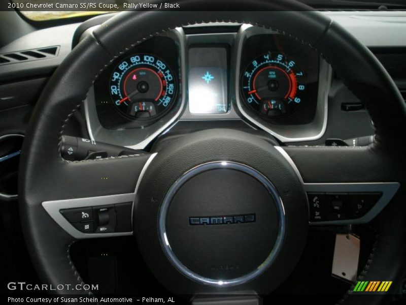 Rally Yellow / Black 2010 Chevrolet Camaro SS/RS Coupe