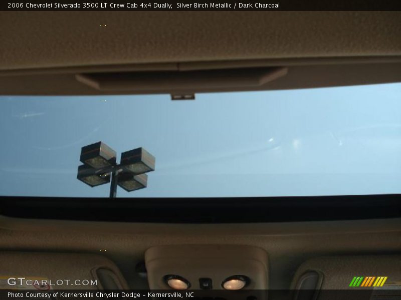 Silver Birch Metallic / Dark Charcoal 2006 Chevrolet Silverado 3500 LT Crew Cab 4x4 Dually