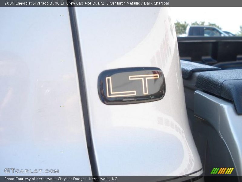 Silver Birch Metallic / Dark Charcoal 2006 Chevrolet Silverado 3500 LT Crew Cab 4x4 Dually