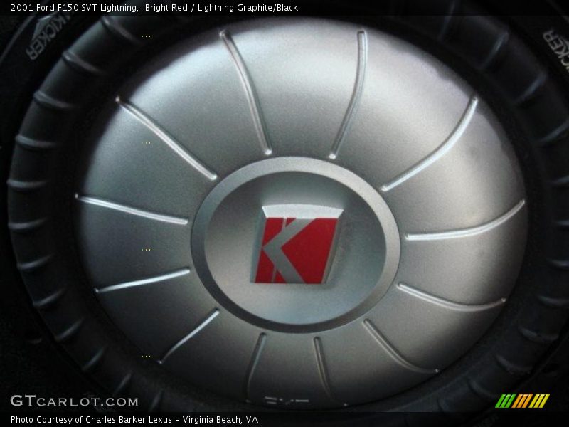 Bright Red / Lightning Graphite/Black 2001 Ford F150 SVT Lightning