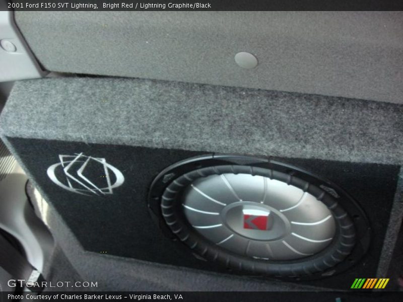 Bright Red / Lightning Graphite/Black 2001 Ford F150 SVT Lightning