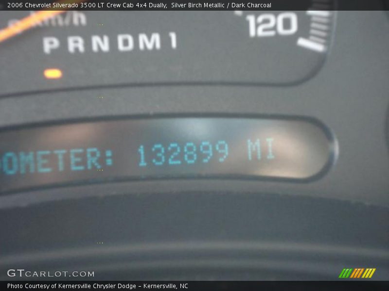 Silver Birch Metallic / Dark Charcoal 2006 Chevrolet Silverado 3500 LT Crew Cab 4x4 Dually