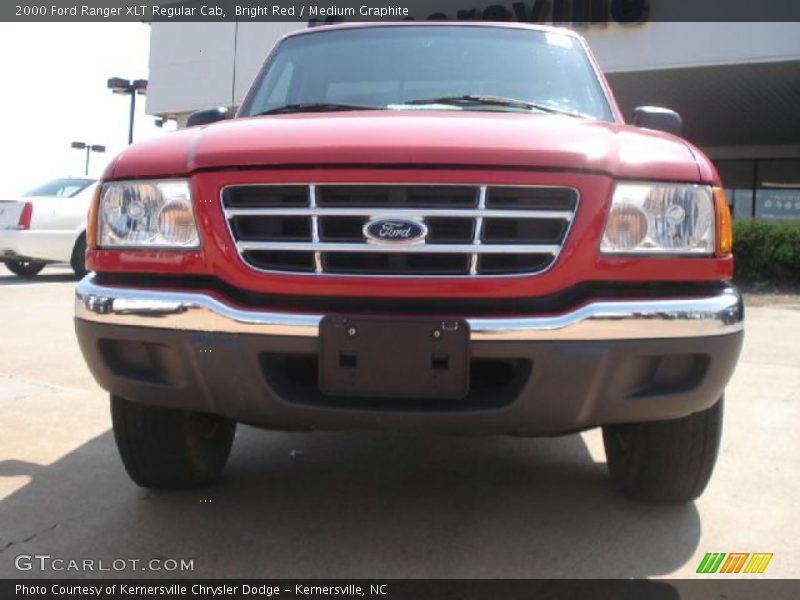 Bright Red / Medium Graphite 2000 Ford Ranger XLT Regular Cab