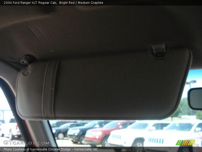 Bright Red / Medium Graphite 2000 Ford Ranger XLT Regular Cab