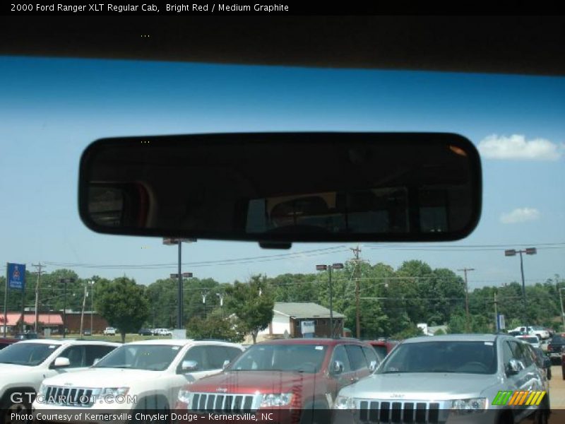 Bright Red / Medium Graphite 2000 Ford Ranger XLT Regular Cab
